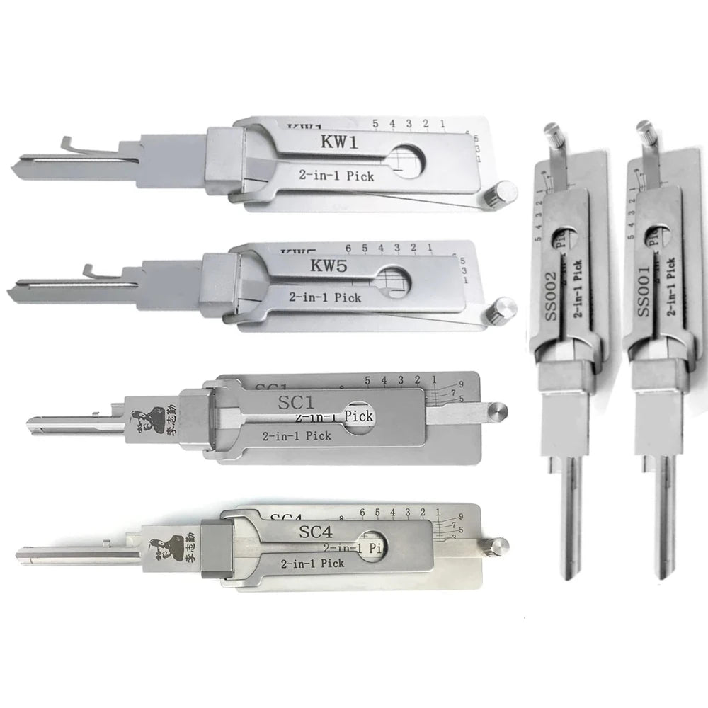 2-in-1 KW5 Lock Pick Set