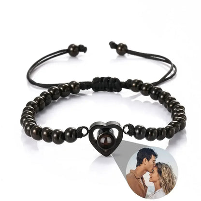 Infinity Projection Bracelet Custom Photo Bracelet Style 9 / United States