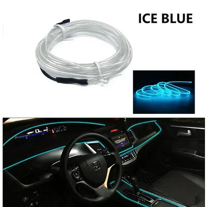 Neon LED Light Glow EL Wire String Strip Rope Minx