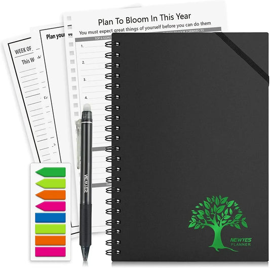 Erasable Wirebound Notebook A5-Dotted lined