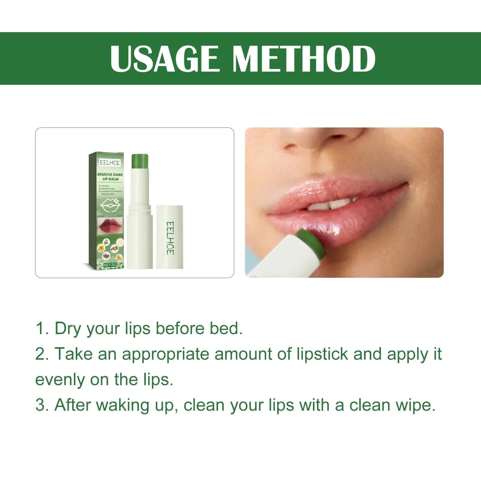 Shopminx Dark Lip Repair Balm & Exfoliating Lip Mask – Brighten & Moisturize United States