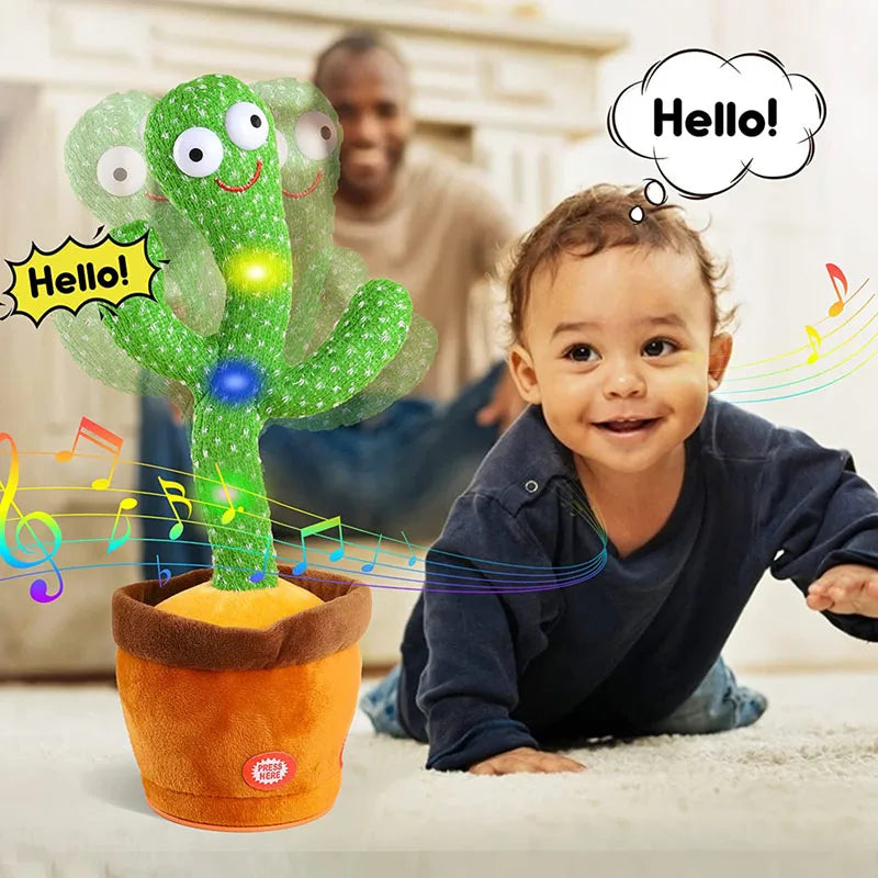 Rechargeable Talking Dance Cactus Toy