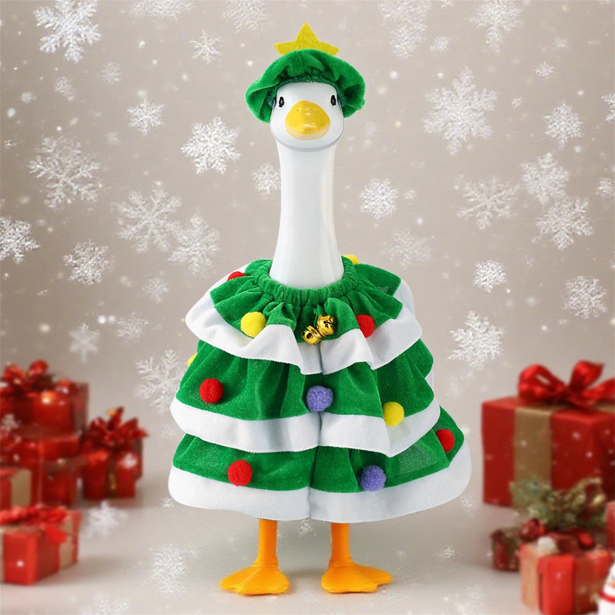 Festive Holiday Goose Costume Set