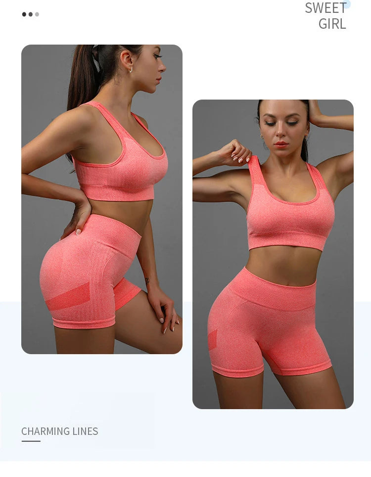 Hanging Sports Bra Shockproof Quick Drying Shorts