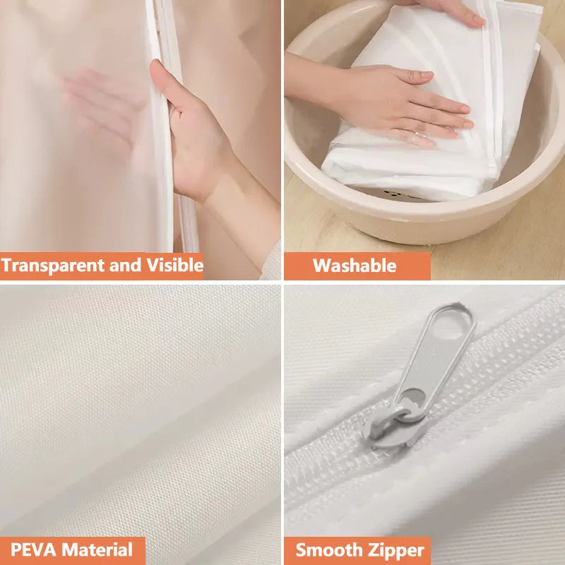 Garment Protector  storage bag with Zipper