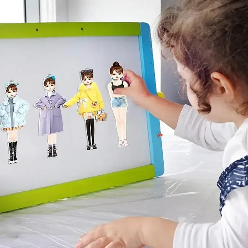Magnetic Princess Paper Dolls – Creative Dress-Up Playset with Magnetic Outfits Princess Jeong Hee / United States