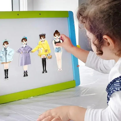 Magnetic Princess Paper Dolls – Creative Dress-Up Playset with Magnetic Outfits Princess Jeong Hee / United States
