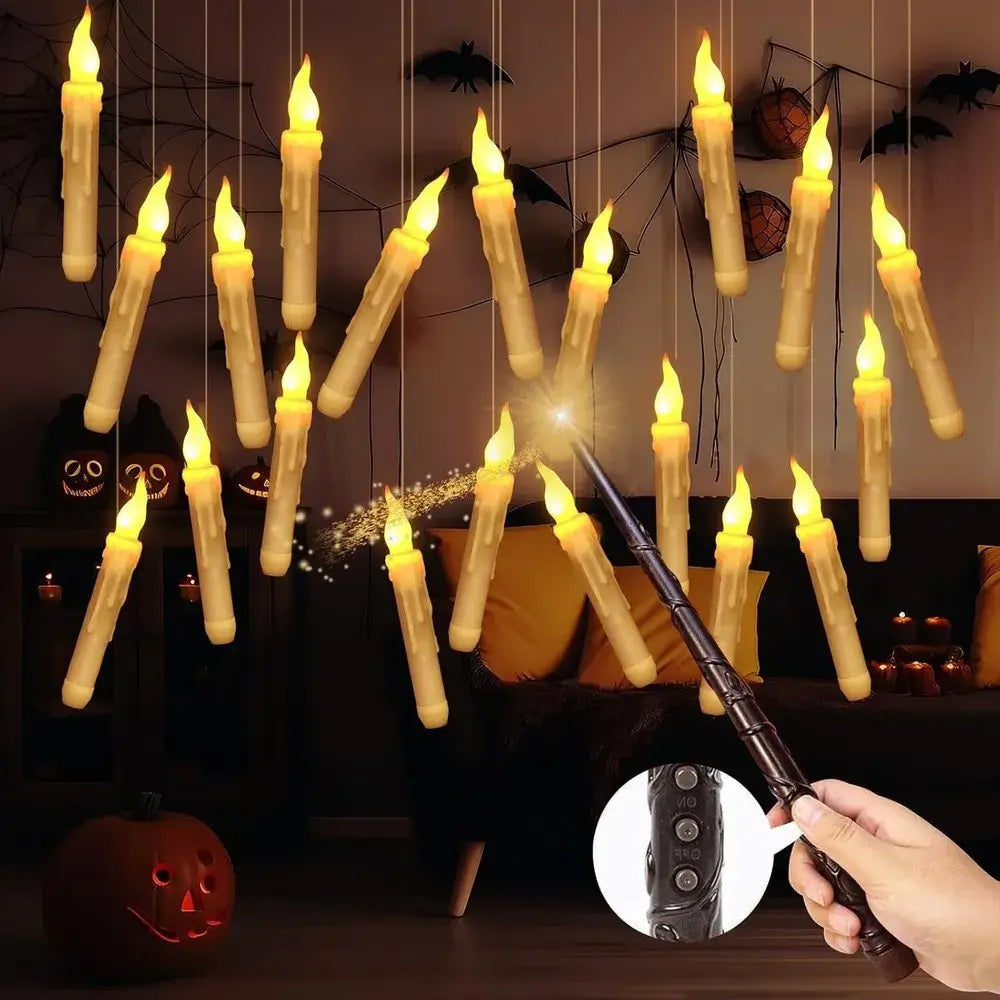12PCS LED Floating Candles with Remote – Battery Operated