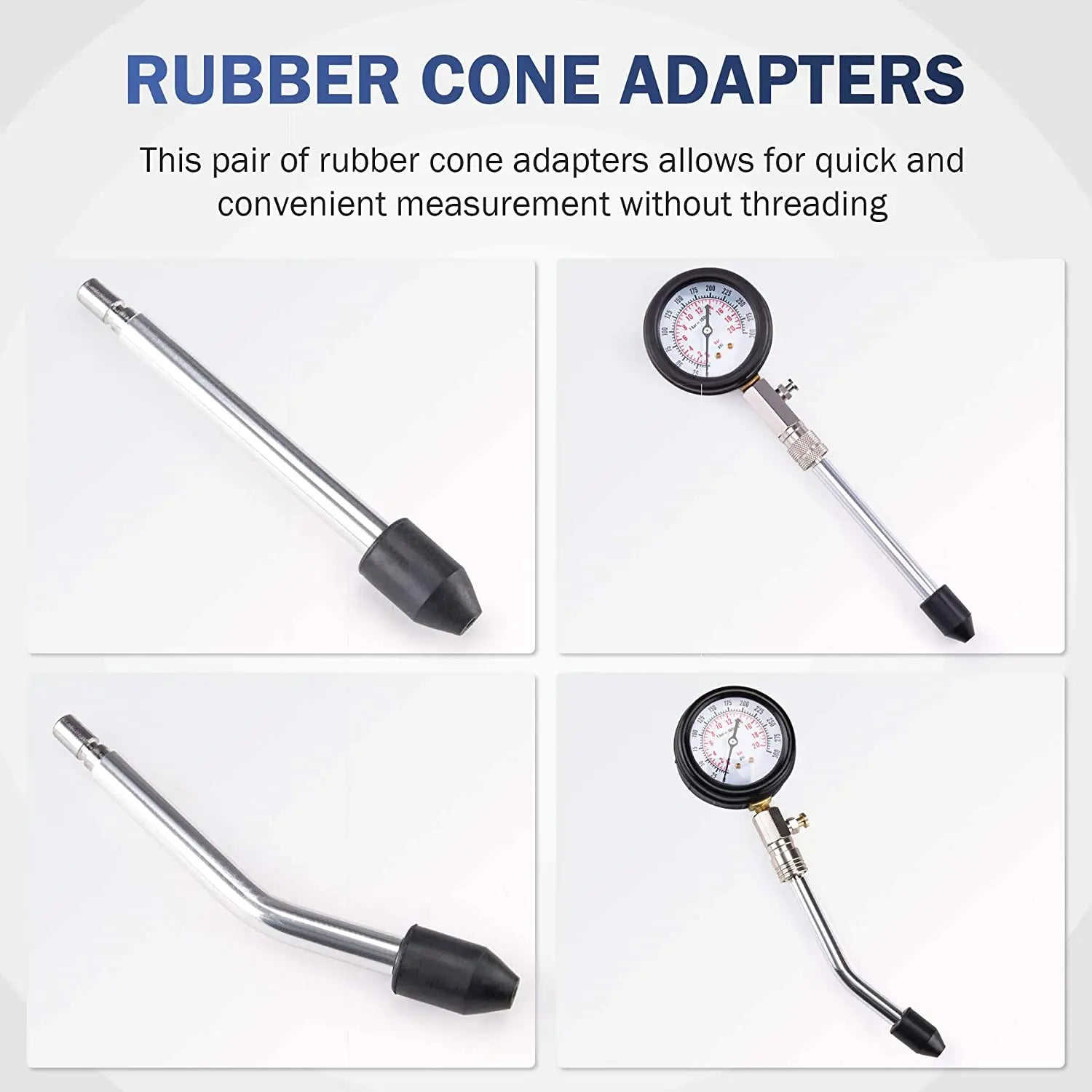 Petrol Engine Cylinder Compression Tester Kit