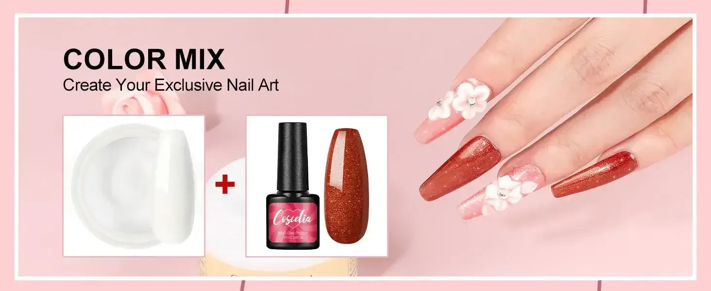 Acrylic Nail Kit with 36W UV LED Nail Lamp Base Top Coat Suitable for Nail Extension and Decoration Nail Tools Acrylic Kit / United States