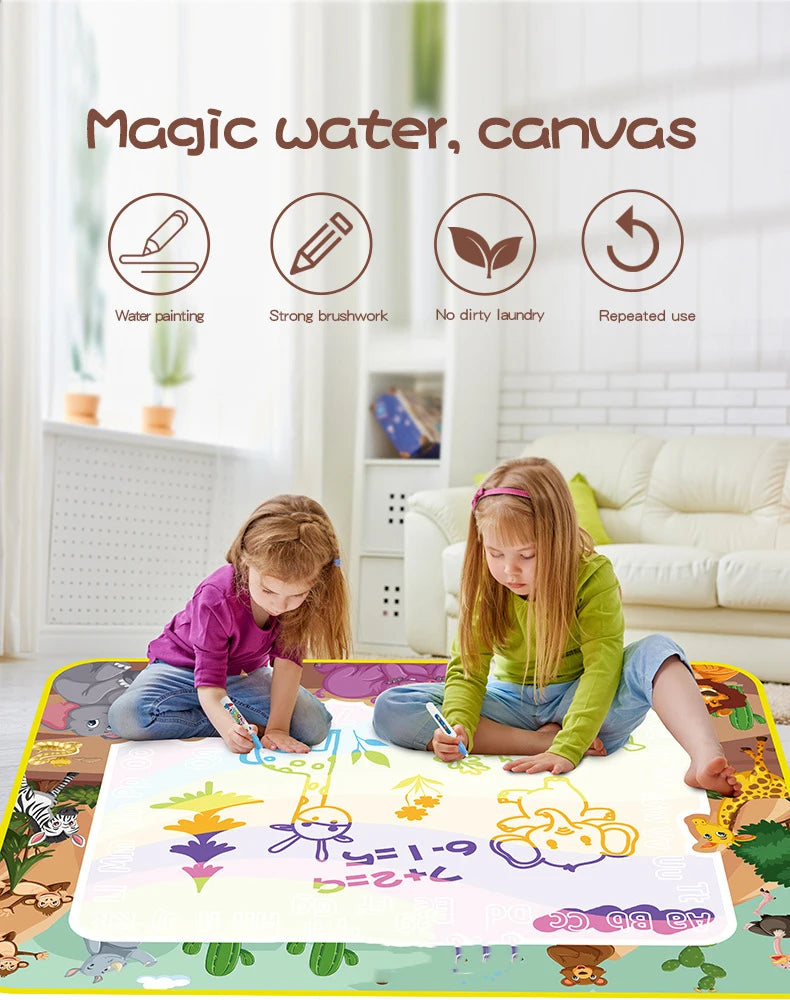 Children's water canvas