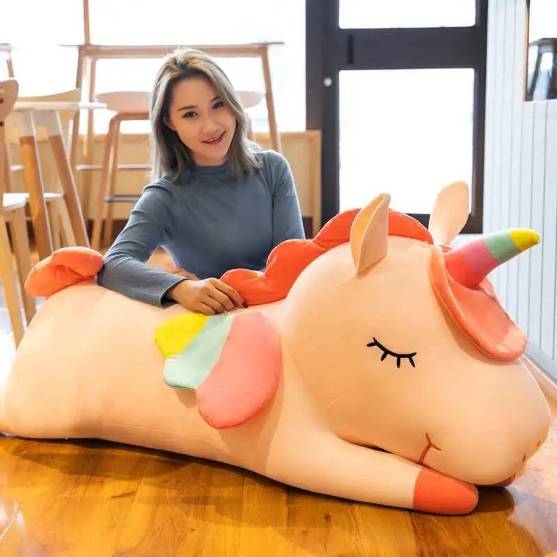 Giant Kawaii Unicorn Plush Toys Soft Stuffed