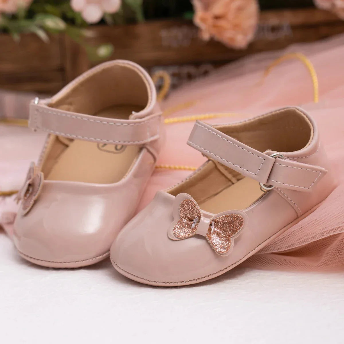 Shopminx Toddler Shoes white / 0-6 Months