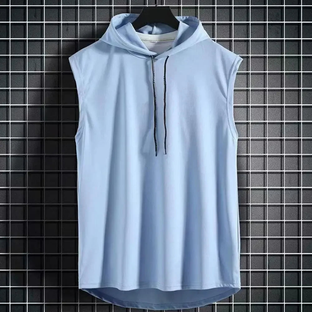 Hoodie Vest Sleeveless