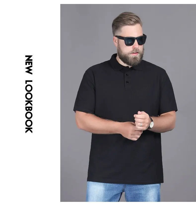 Summer Men Polo Tops Breathable Quick Dry T Shirt