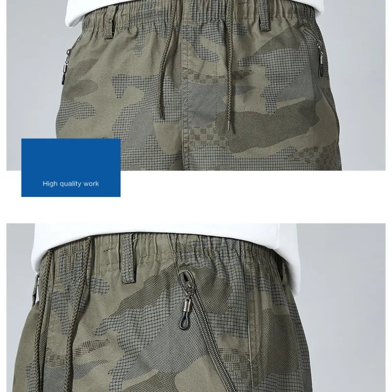 Fashion Camouflage Vintage Pants