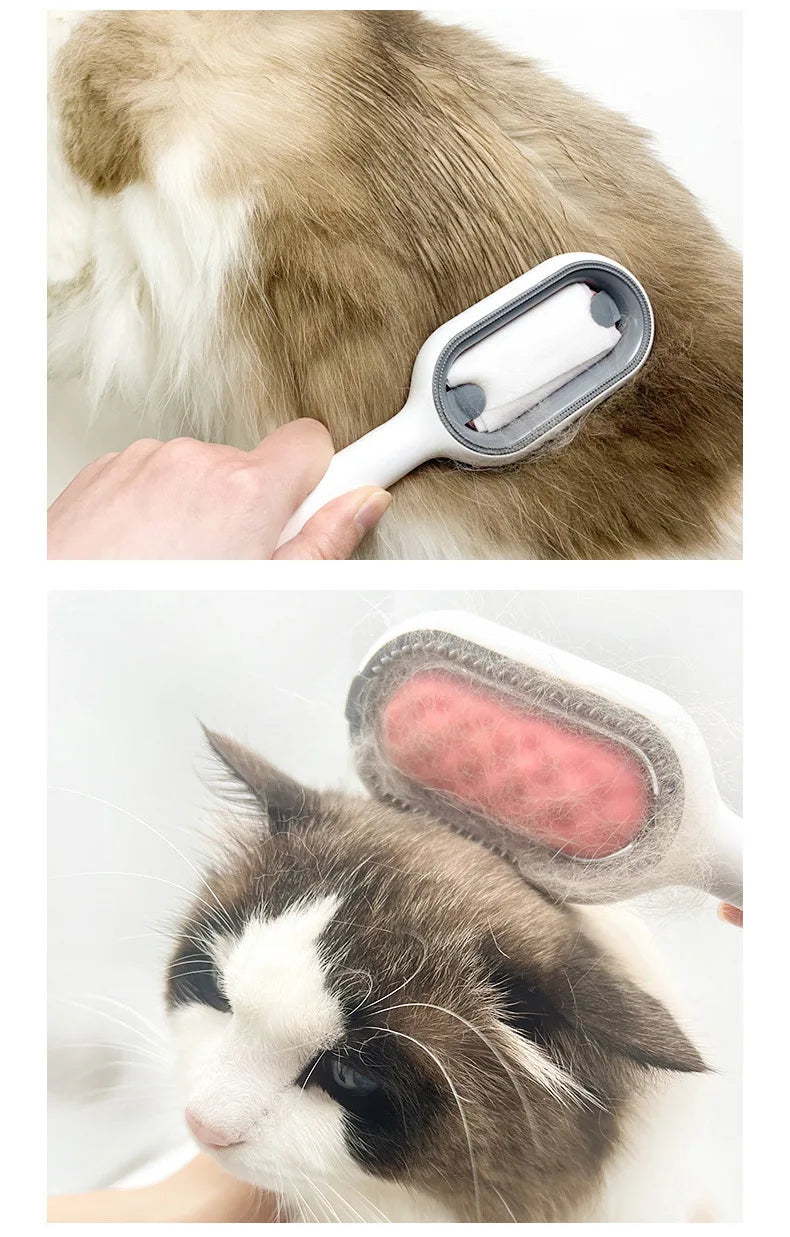 Hair Remover Brush for Dog Cat Silicone Pet Grooming