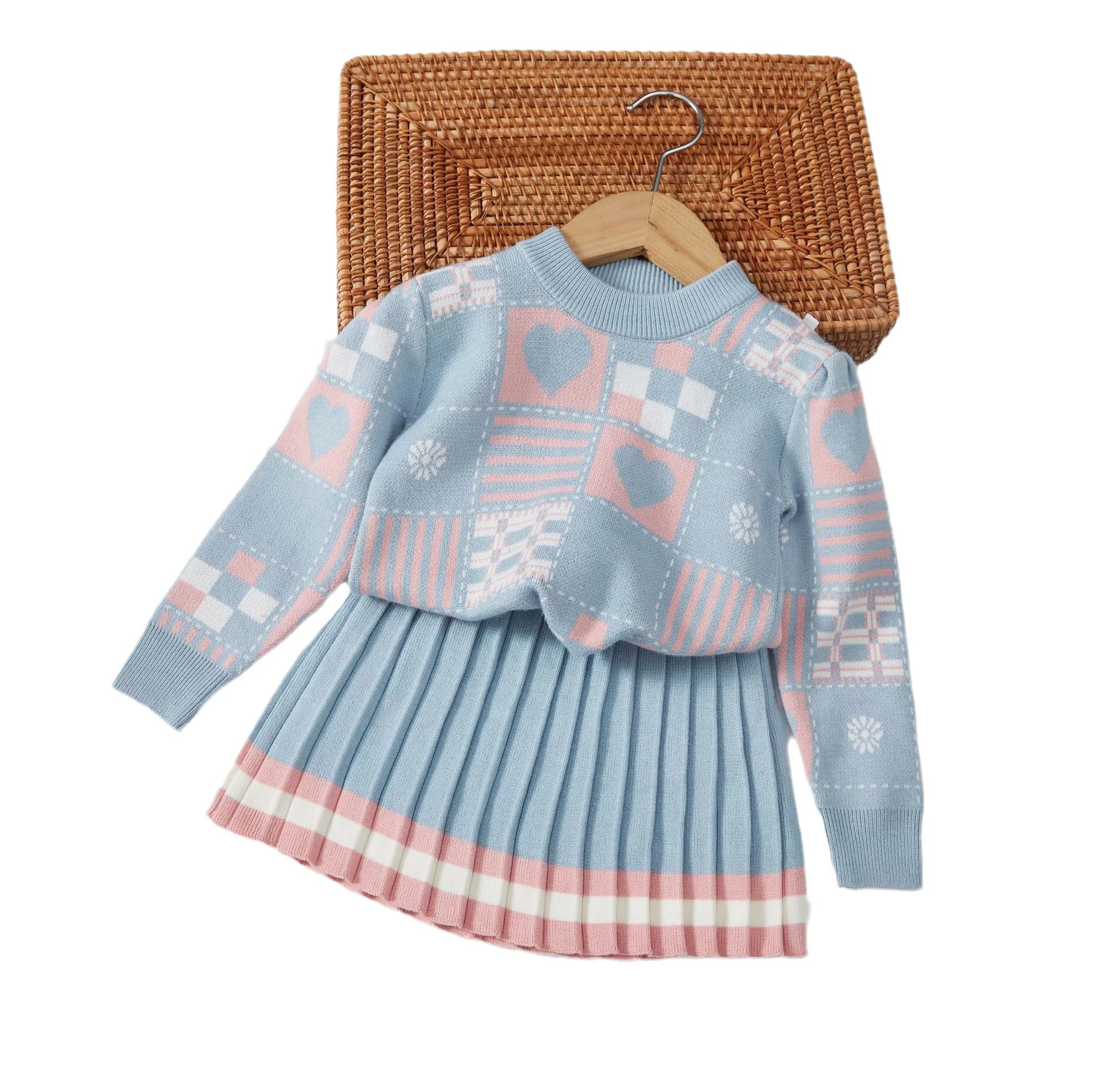 Kids Autumn Knitwear Set