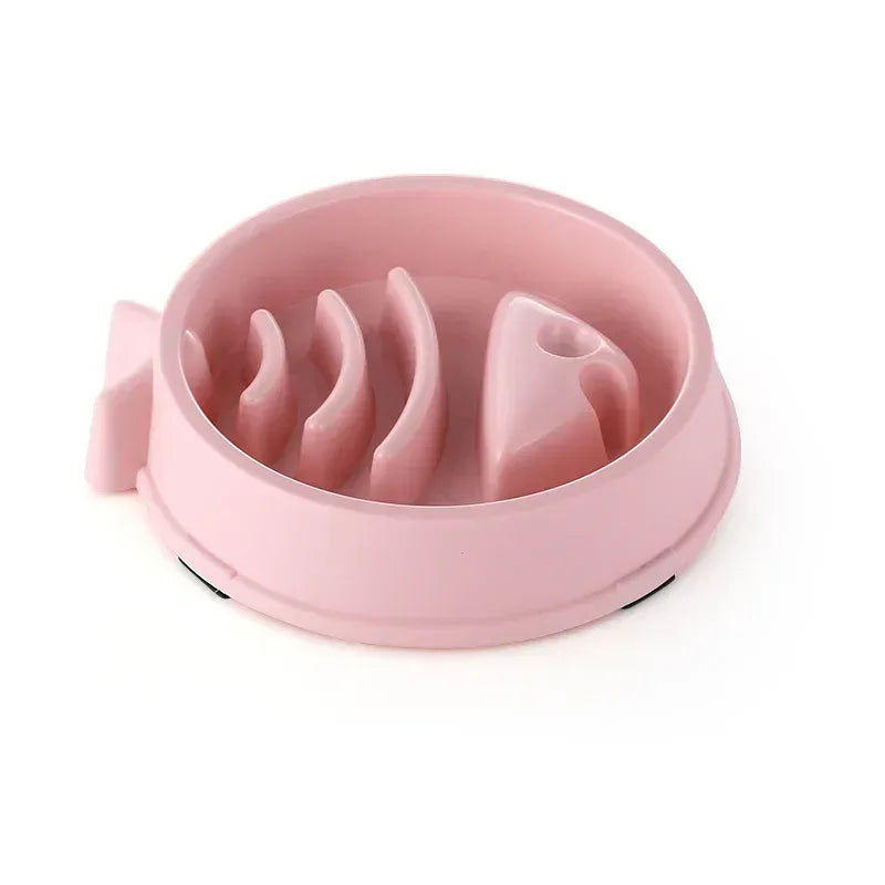 Pet Cat Dog Slow Food Bowl Picture color 11