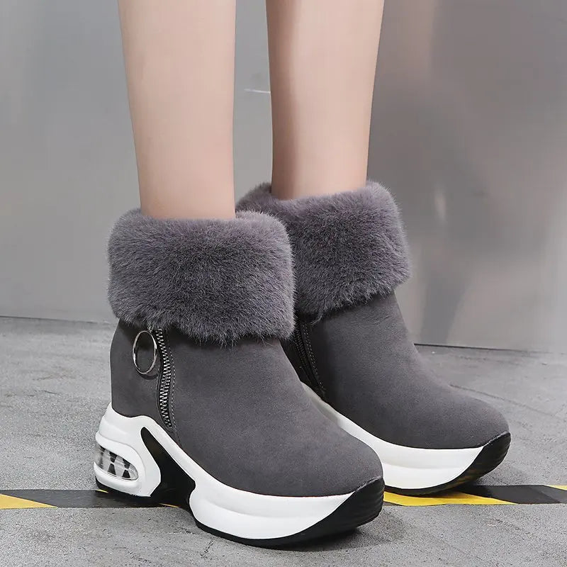 Winter Women Warm Sneakers Platform Snow Boots