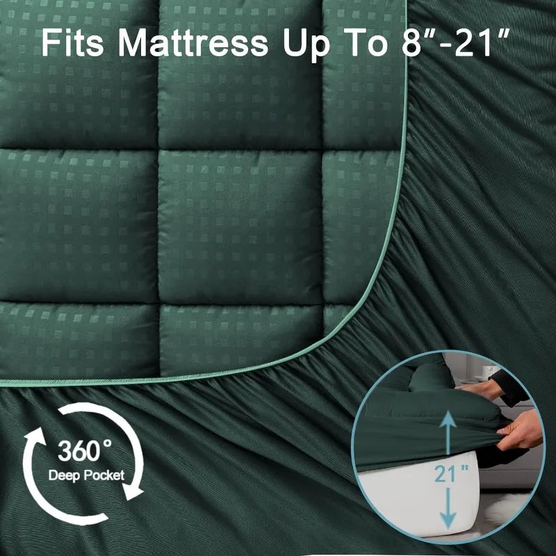 Luxury mattress topper