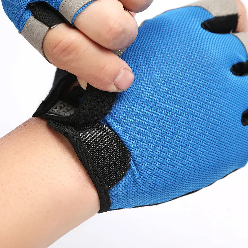 Breathable Half Finger Gym Dumbbells Gloves