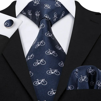 Red Skull Silk Tie Set with Handkerchief – Designer Men’s Necktie for Wedding, Business & Parties 5066 / United States