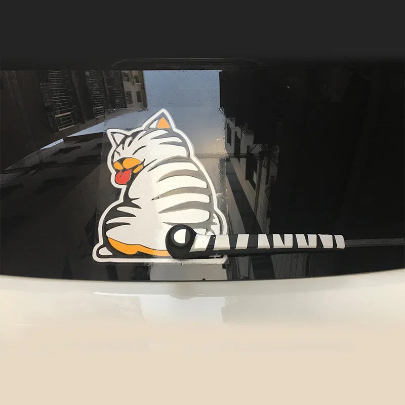 Car Rear Wiper Sticker