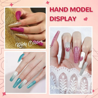 Acrylic Nail Kit with 36W UV LED Nail Lamp Base Top Coat Suitable for Nail Extension and Decoration Nail Tools Acrylic Kit / United States