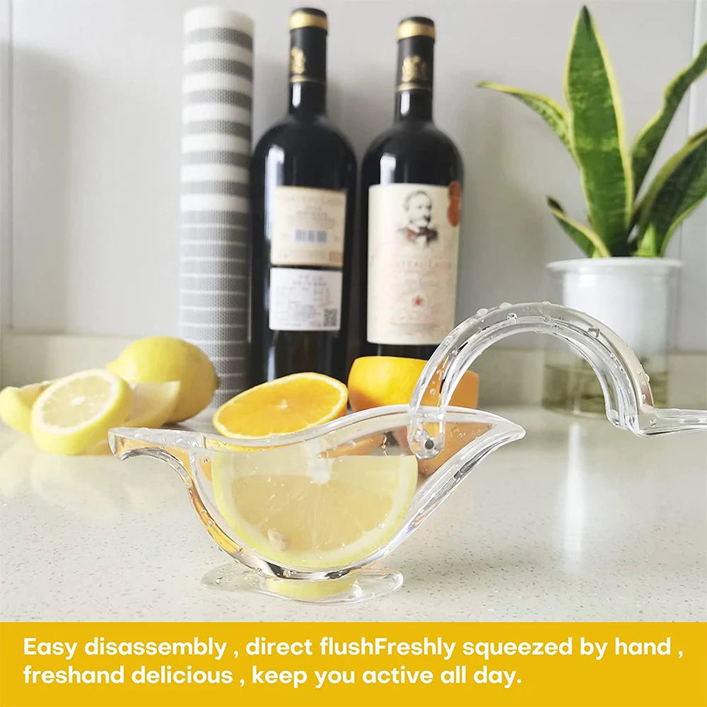 Acrylic Manual Lemon Slice Squeezer