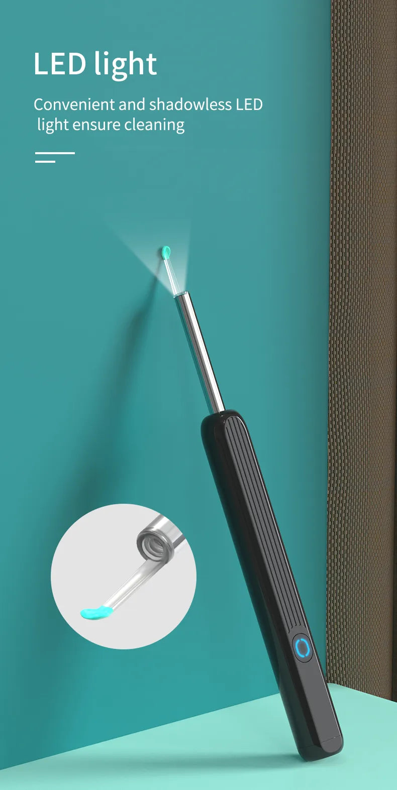 Wireless Intelligent Visual Ear Pick Cleaner