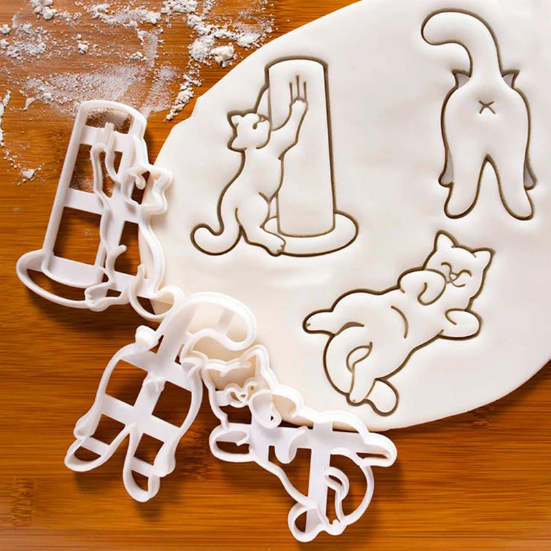Cat Cookie DIY Mold Stamp Minx
