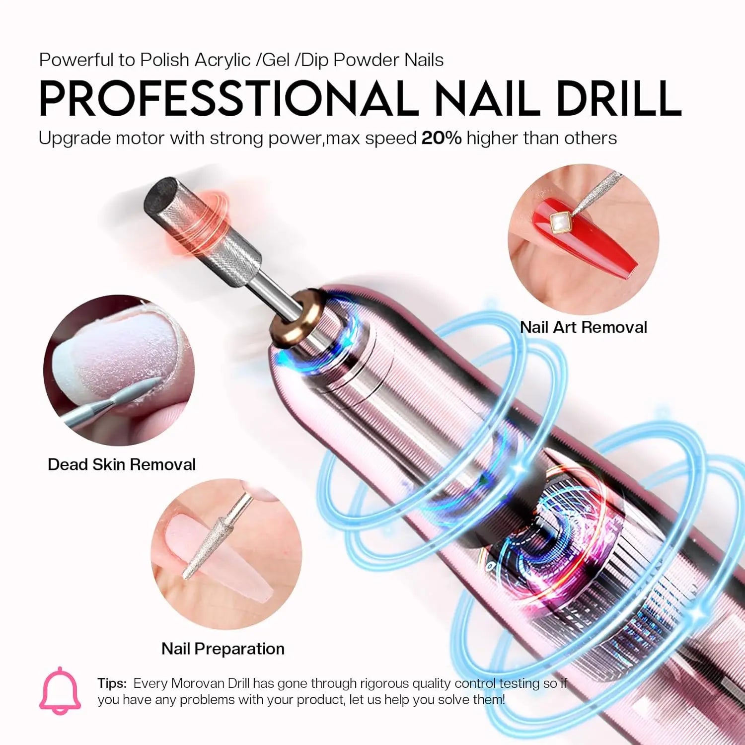 Morovan Beginner Acrylic Nail Set