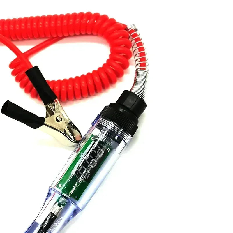 Universal Digital Display Car Truck Voltage Circuit Tester Circuit Tester Red