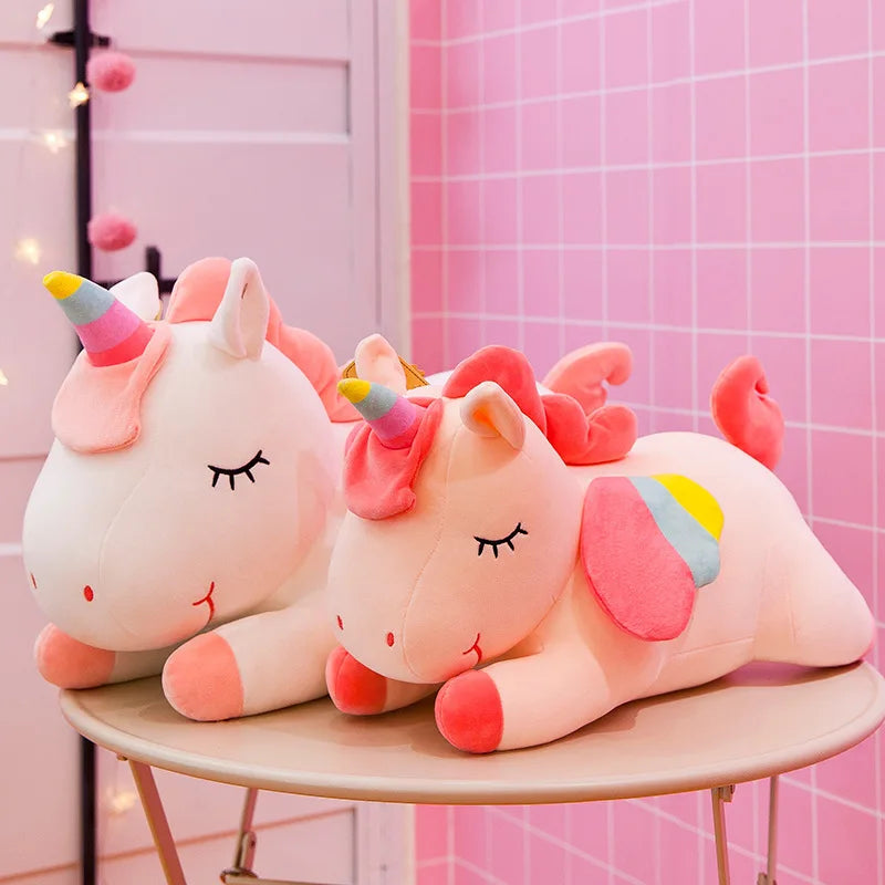 Giant Kawaii Unicorn Plush Toys Soft Stuffed