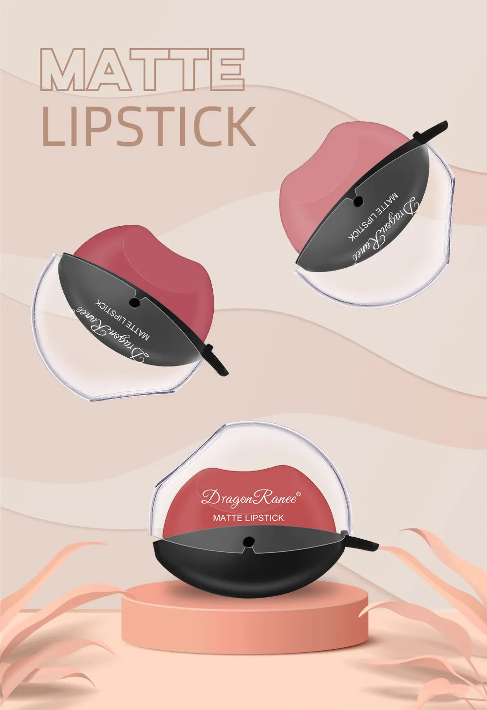 Lip-shaped Lipstick