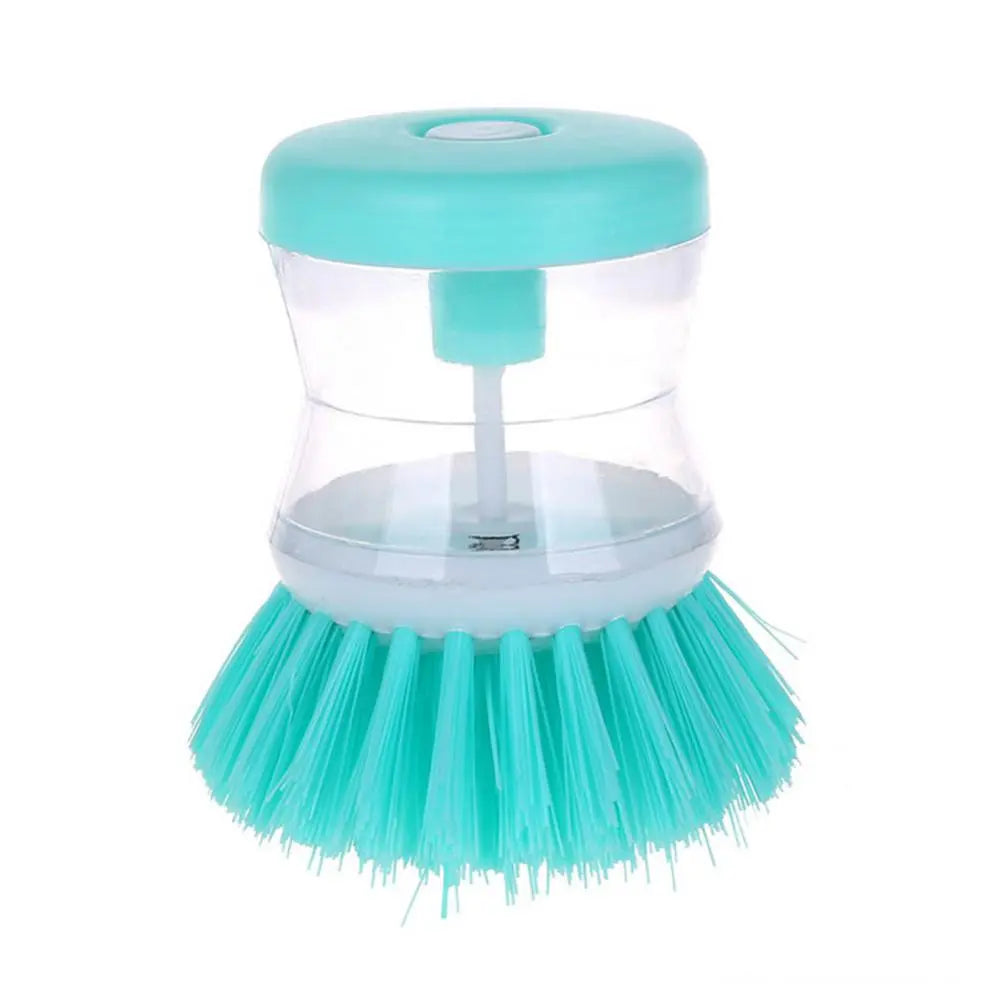 Dishwashing Brush with Washing Up Liquid Soap