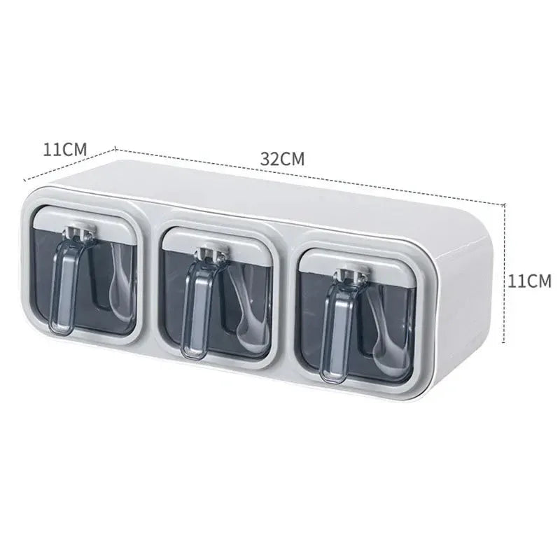 Wall Mount Spice Rack Organizer A1