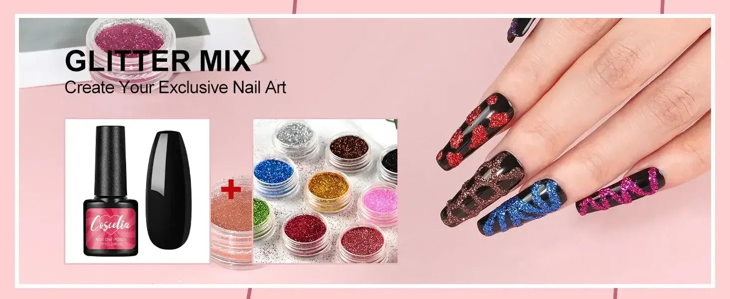 Acrylic Nail Kit with 36W UV LED Nail Lamp Base Top Coat Suitable for Nail Extension and Decoration Nail Tools Acrylic Kit / United States