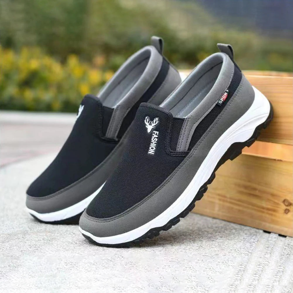 Lightweight Men's Breathable Slip-On Casual Walking Shoes