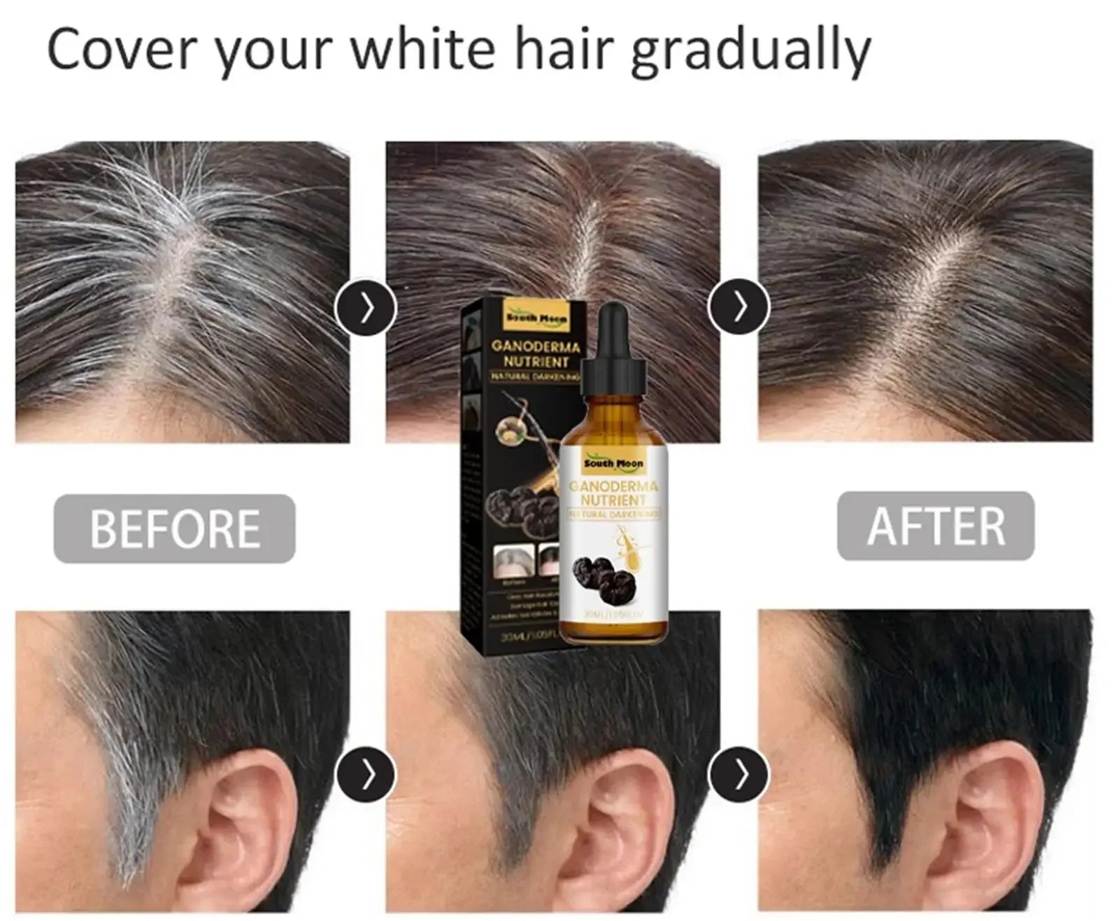 Gray White Hair Treatment Serum