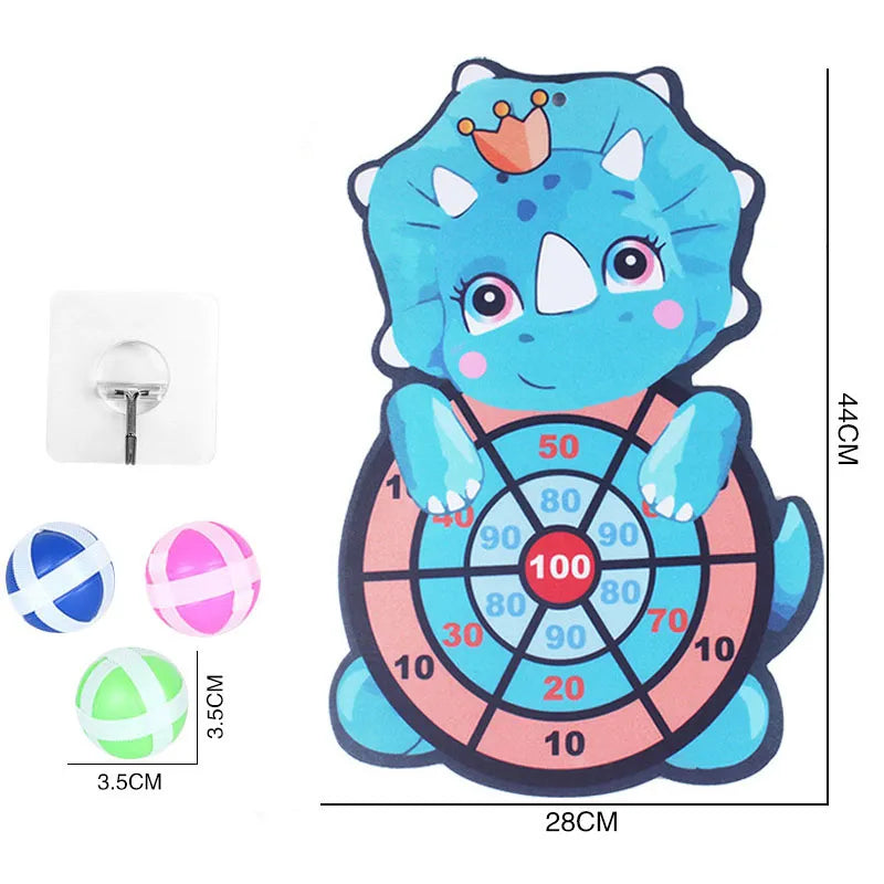 Animal Dart Board Sticky Ball