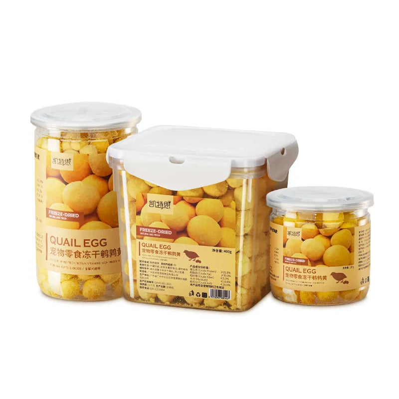 Pet Freeze-dried Quail Egg Yolk