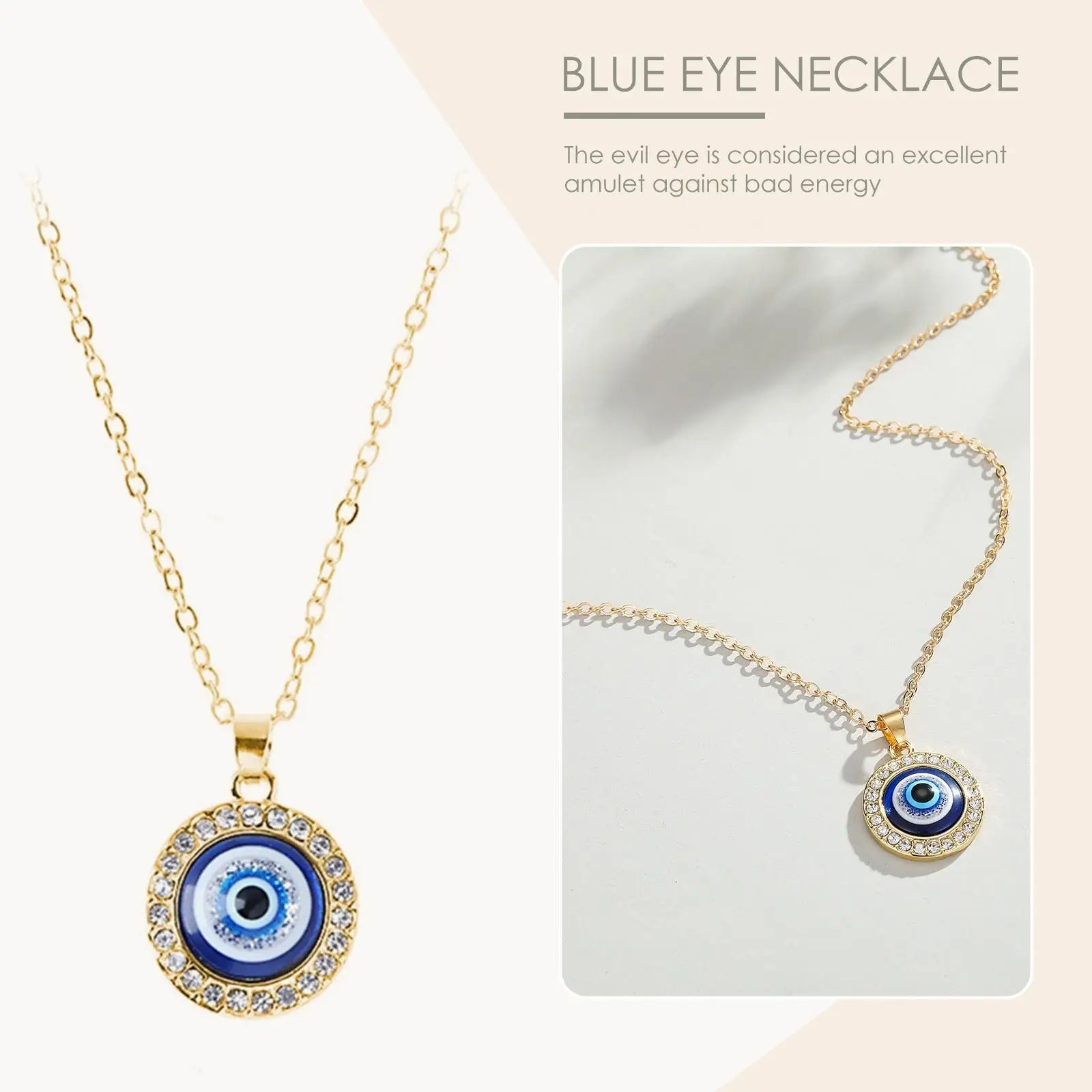 Blue Eye Necklace Valentines Day Gift