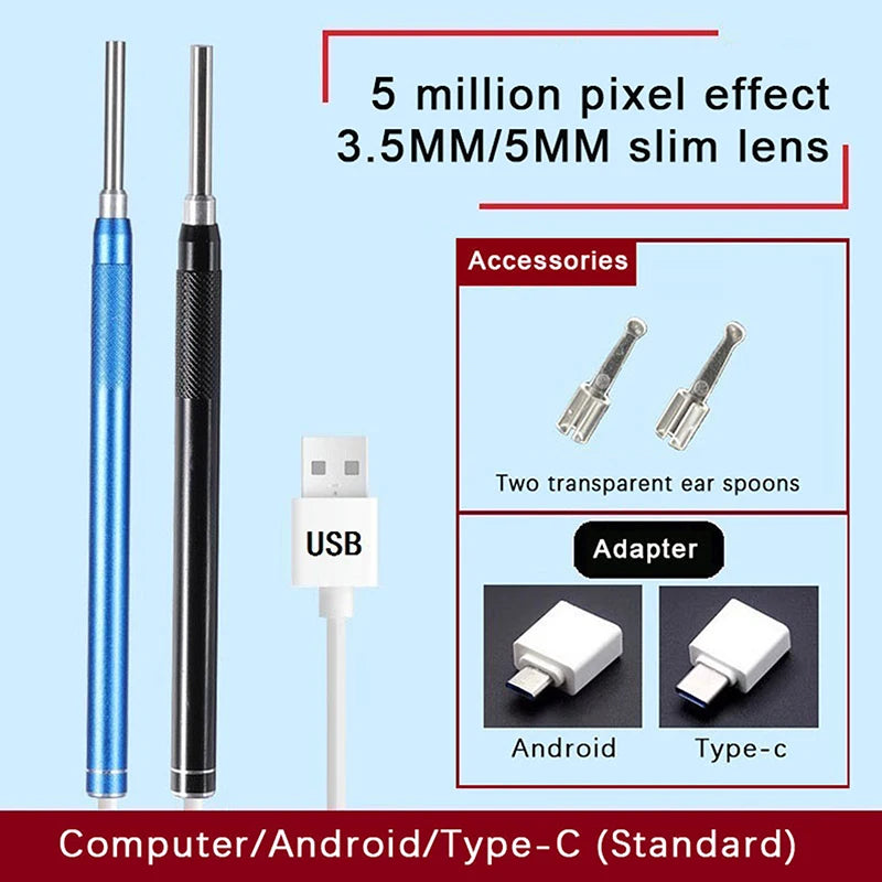 Earpick Endoscope Set