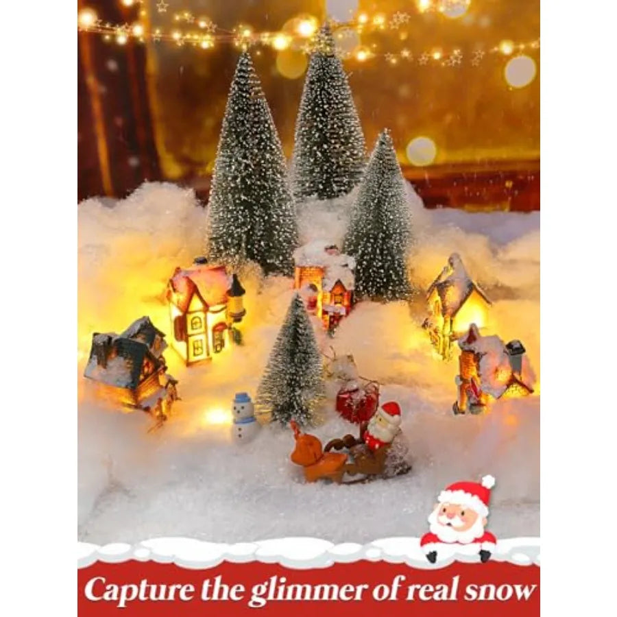 Christmas Fake Snow Blankets