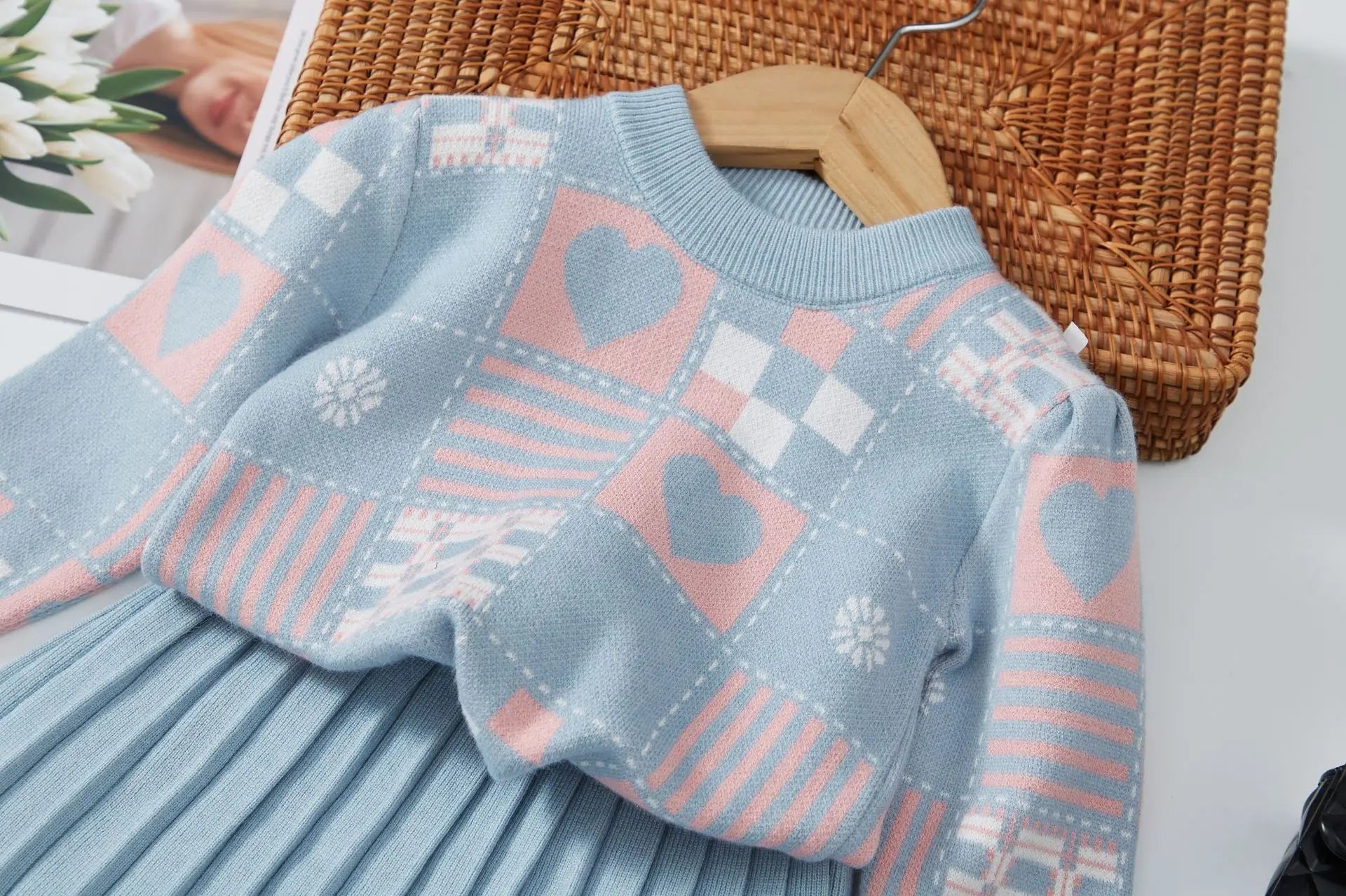 Kids Autumn Knitwear Set