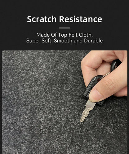 Keyboard Mat Gaming Accessories Light Gray / 60X30cm