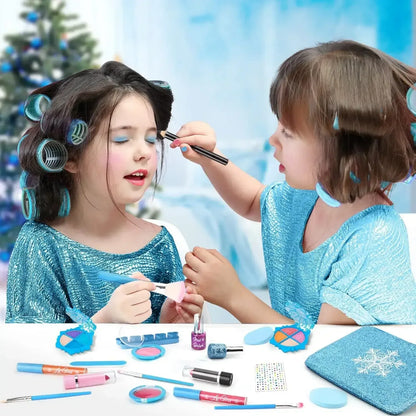 Frozen Princess Kids Makeup Kit – Washable Real Makeup Set for Girls United States