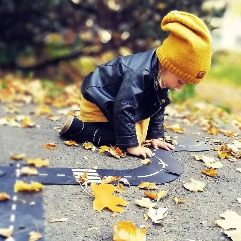 DIY Traffic Toys for Children Road Building